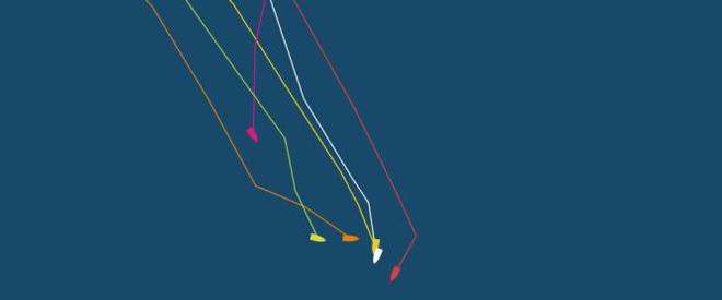 Position report at 0700 UTC - Volvo Ocean Race 2014-15 © Volvo Ocean Race http://www.volvooceanrace.com